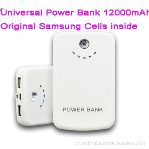 12000mAh Power Bank for iPhone iPad (NB601)